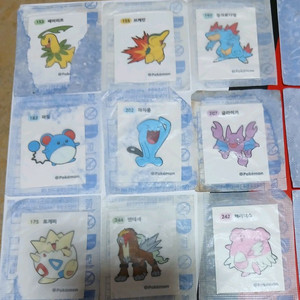 무료배송 포켓몬띠부씰 2세대 3자리씰 1개 선택 4자리