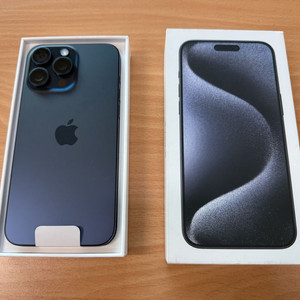 아이폰 15 프로맥스 ProMax 256gb 블루티타늄