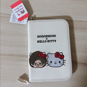 몬치치 헬로키티 멀티 파우치 여행 여권 지갑 케이스