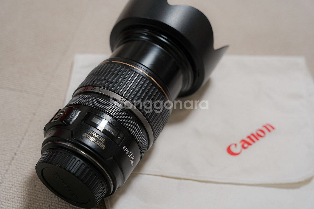 캐논 EF-S 17-55mm F2.8 IS USM 축복렌즈--4