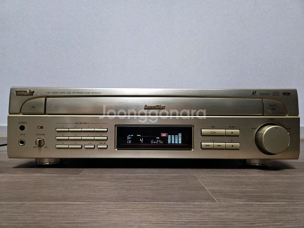 인켈 LDP,CD플레이어 리모컨 포함--0