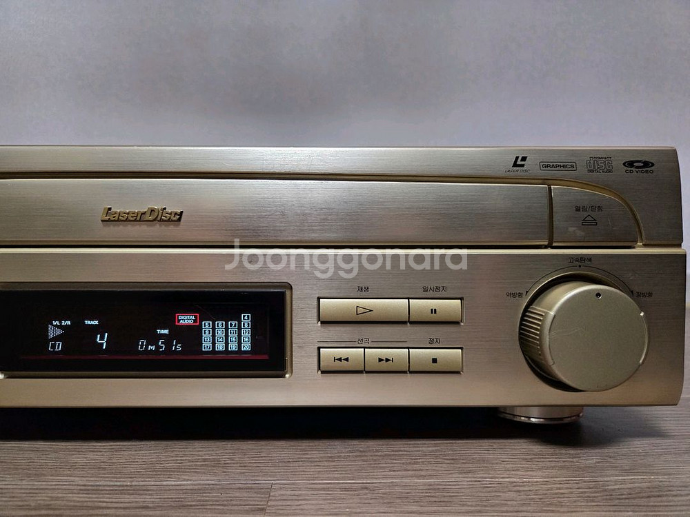 인켈 LDP,CD플레이어 리모컨 포함--2