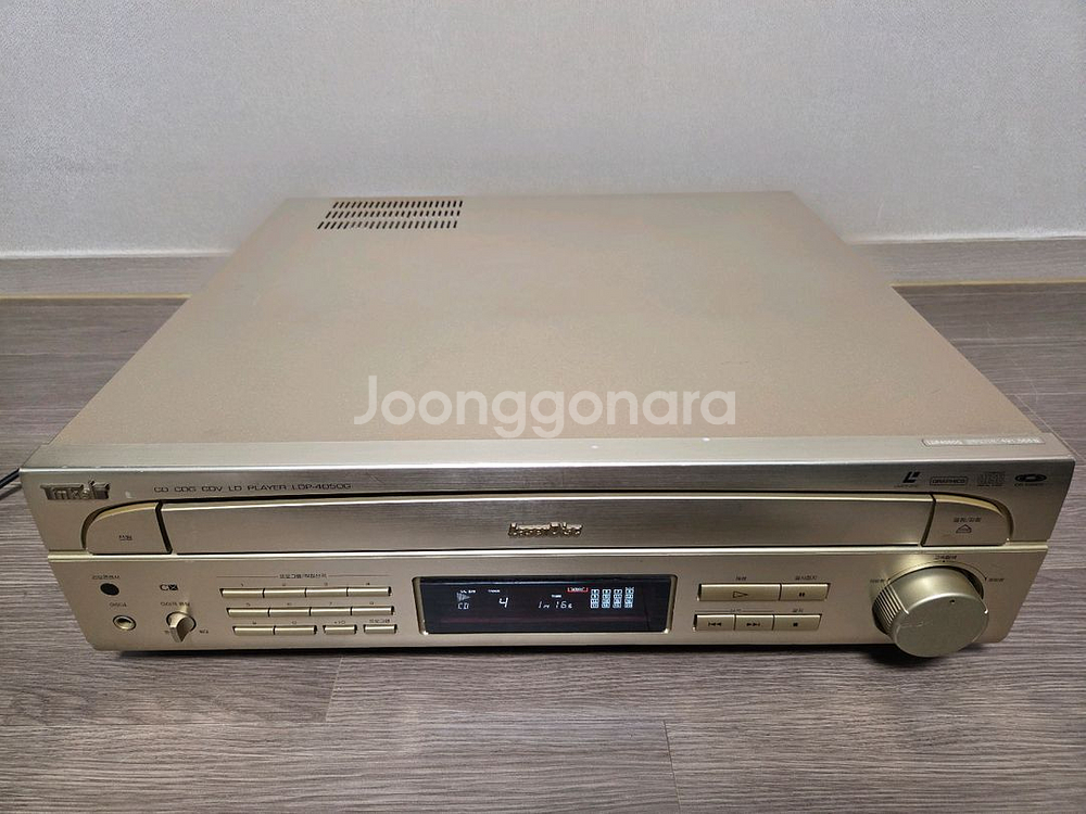 인켈 LDP,CD플레이어 리모컨 포함--3