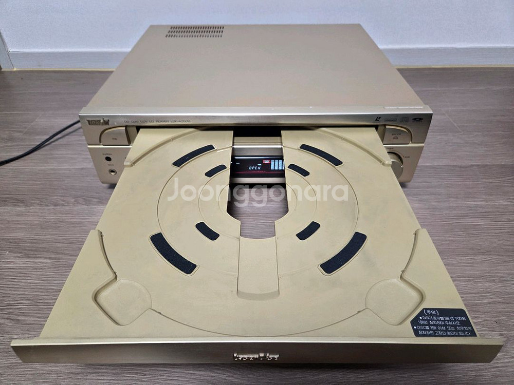 인켈 LDP,CD플레이어 리모컨 포함--4