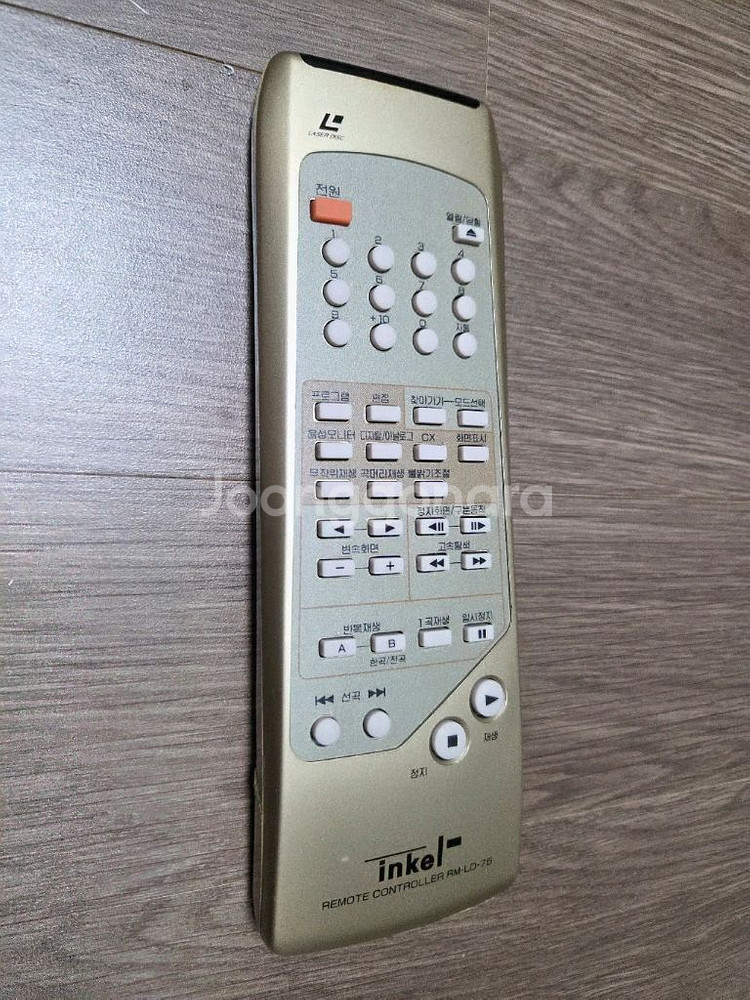 인켈 LDP,CD플레이어 리모컨 포함--6