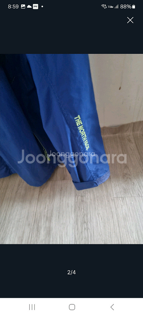 노스페이스 바람막이 자켓. L/XL--1