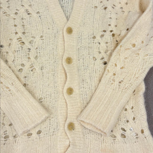 여성 니트 가디건 +니트 / 55사이즈