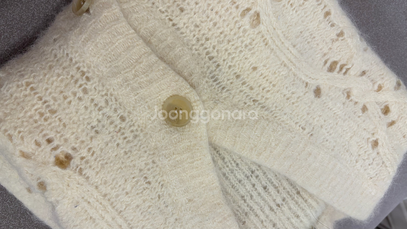 여성 니트 가디건 +니트 / 55사이즈--3