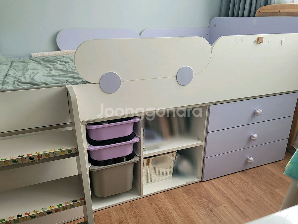 리바트 뉴꼼므 낮은 벙커침대--2