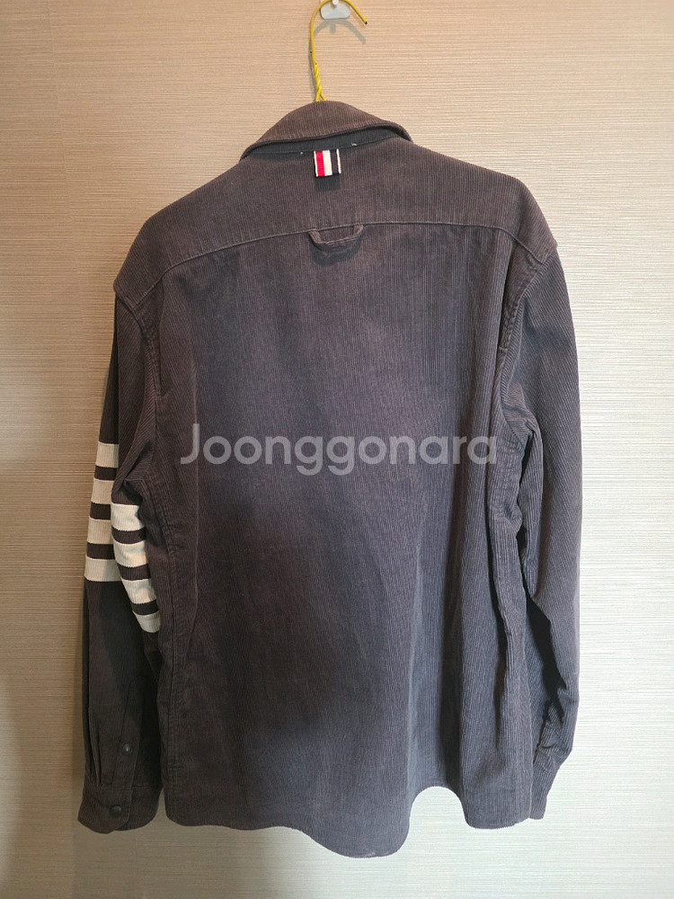 톰브라운 그레이 코듀로이 셔츠 105 110--4