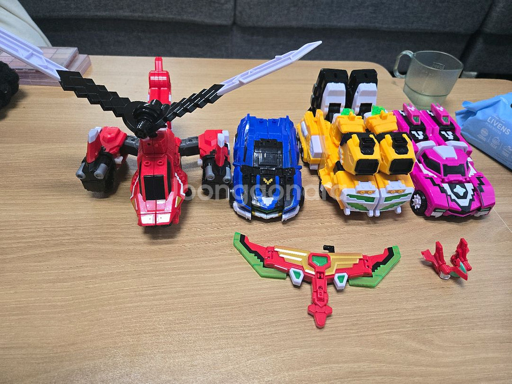 미니특공대 픽셀봇 4종--0