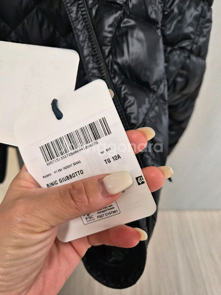 몽클레어 12A키즈 경량패딩--6