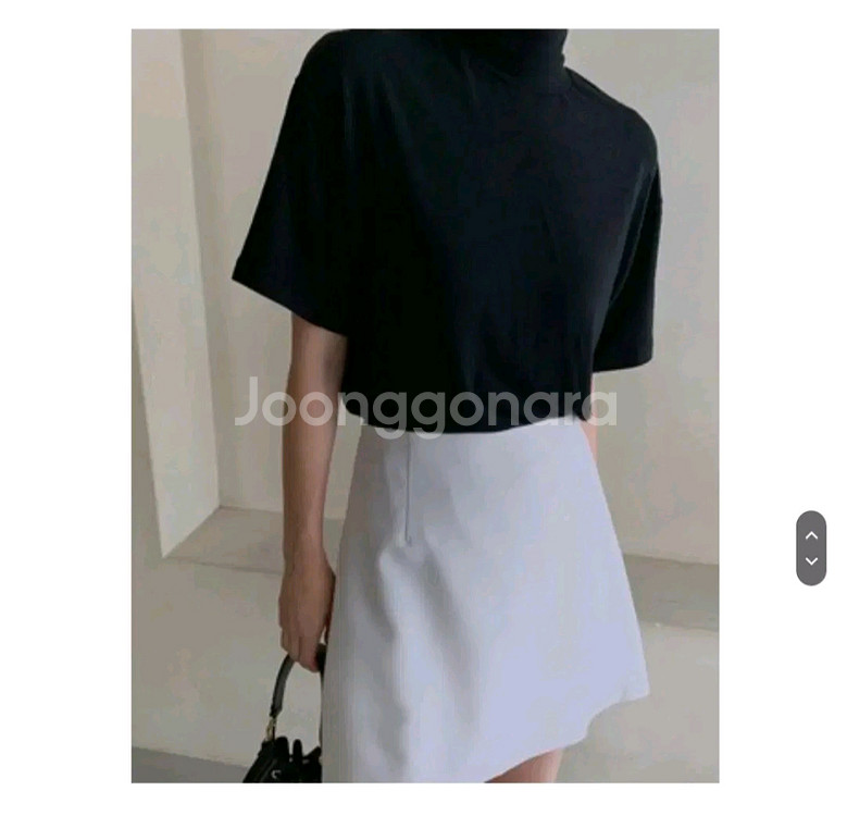 프로스트제이 제니스 반팔 폴라 티 -아이보리--0