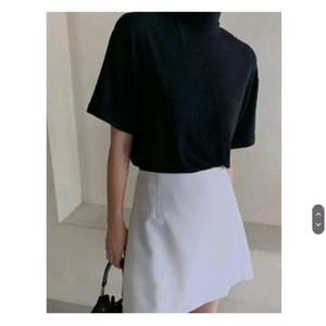 프로스트제이 제니스 반팔 폴라 티 -아이보리