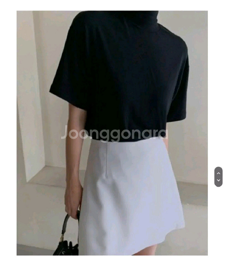 프로스트제이 제니스 반팔 폴라 티 -아이보리--1