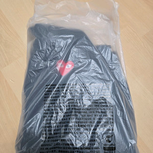 꼼데가르송 플레이 하트 가디건 새상품 택포