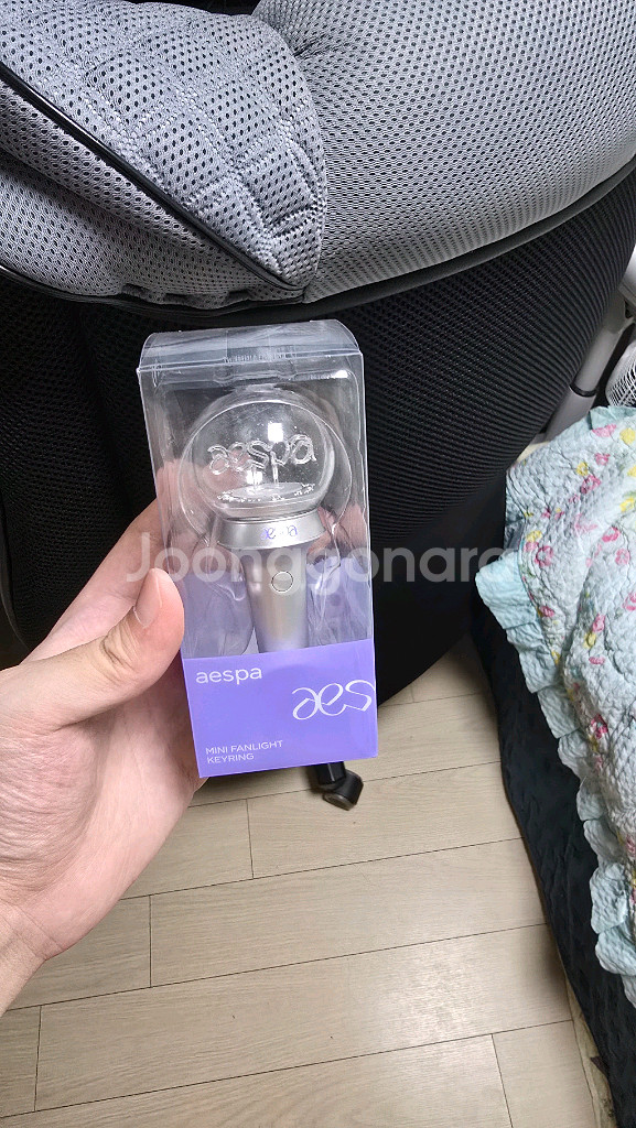 에스파 미니 라이트 키링 팔아요--0