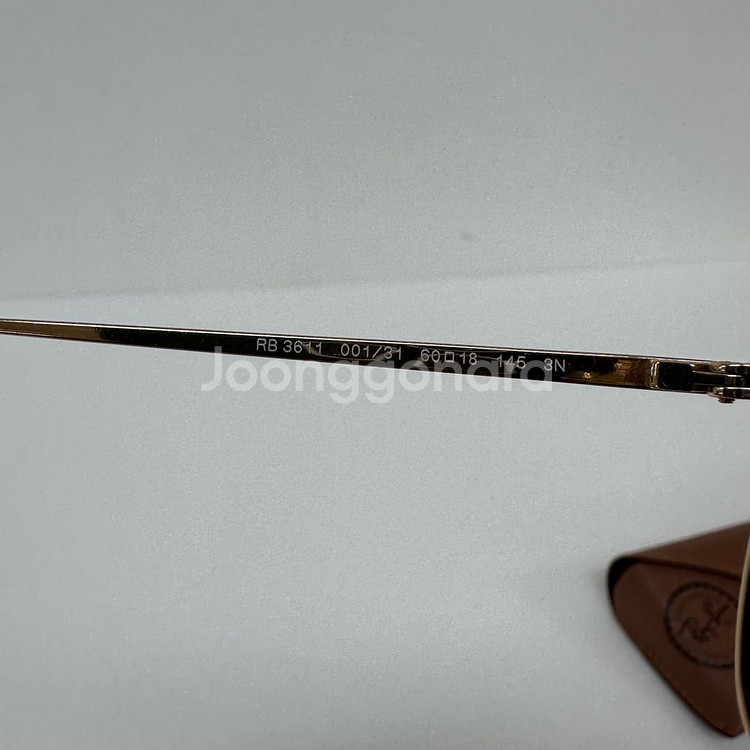 레이벤 Ray-Ban RB3611 001/31 선글라스 골드--6