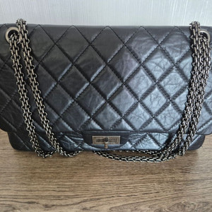 샤넬 빈티지 2.55 (은장 / 라지)