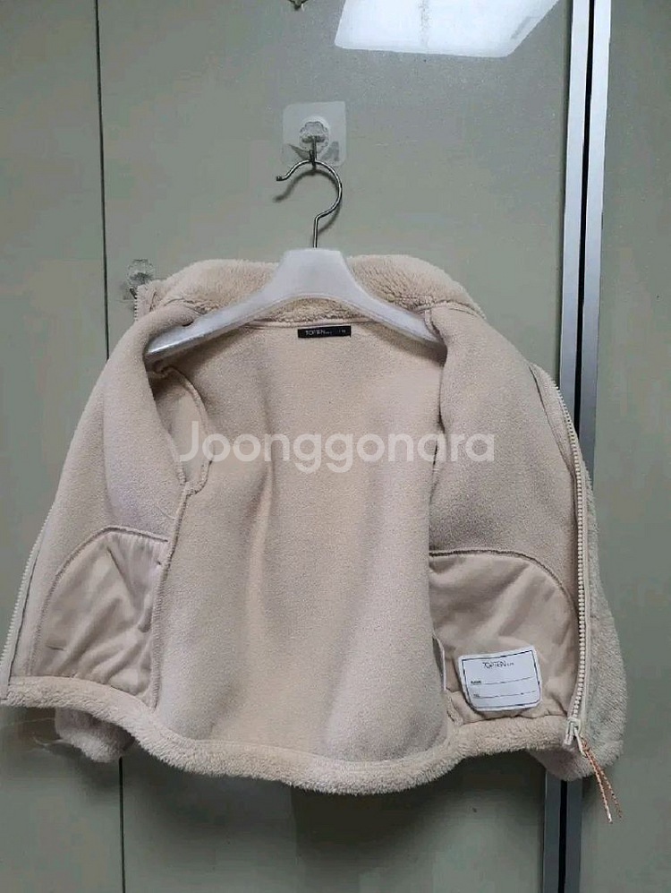 탑텐키즈 후리스 집업자켓 (110)/3천원--2