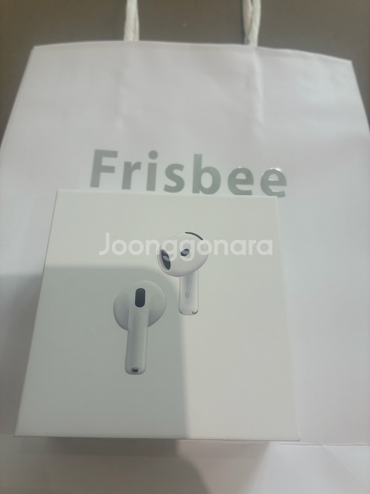 (미개봉 새상품) 에어팟4 노이즈캔슬링--0