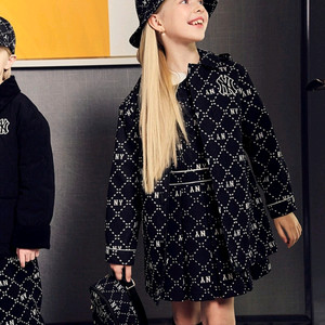 mlb키즈 다이아 모노그램 점퍼 145