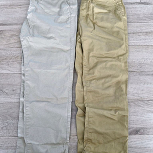 거의 새상품)탑텐키즈 면바지 140사이즈 2벌 바지 팬