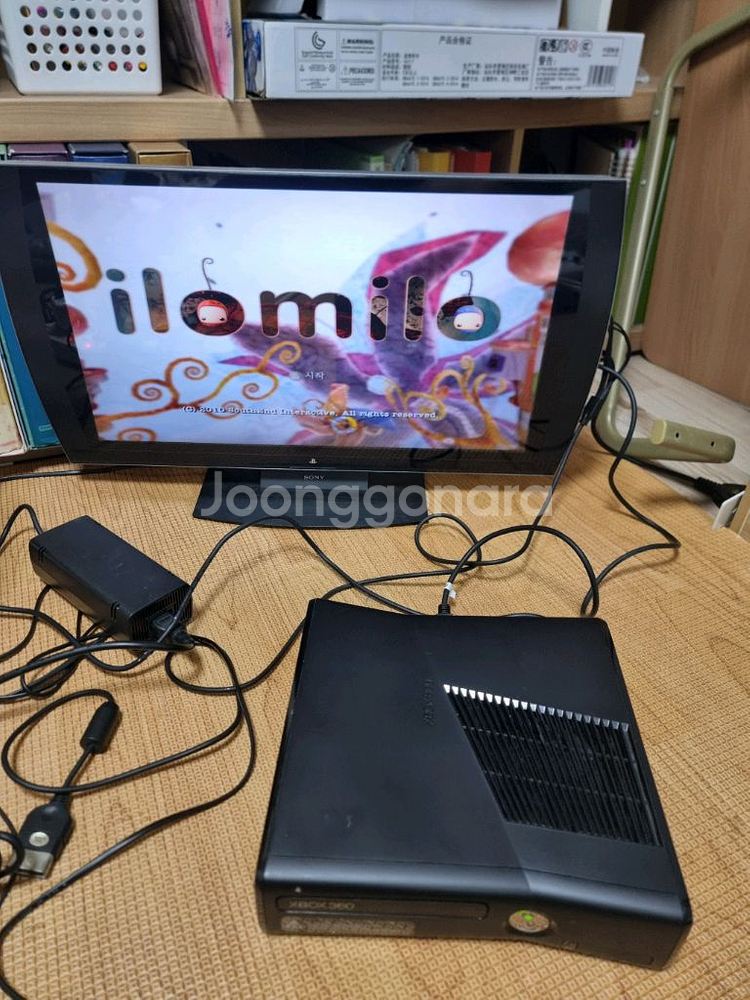 Xbox360 슬림 250GB 게임포함(패드제외)--6