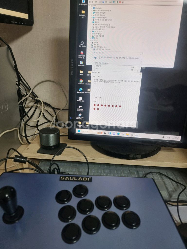 싸울아비 조이스틱 PS3 PC(윈도우11)--7