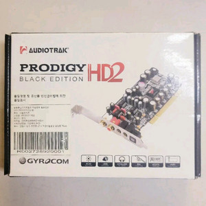 오디오트랙 prodigy hd2 black edition PCI 사운드카드