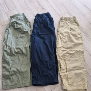 탑텐키즈 7부바지 간절기바지 팬츠 150사이즈 칠부바지