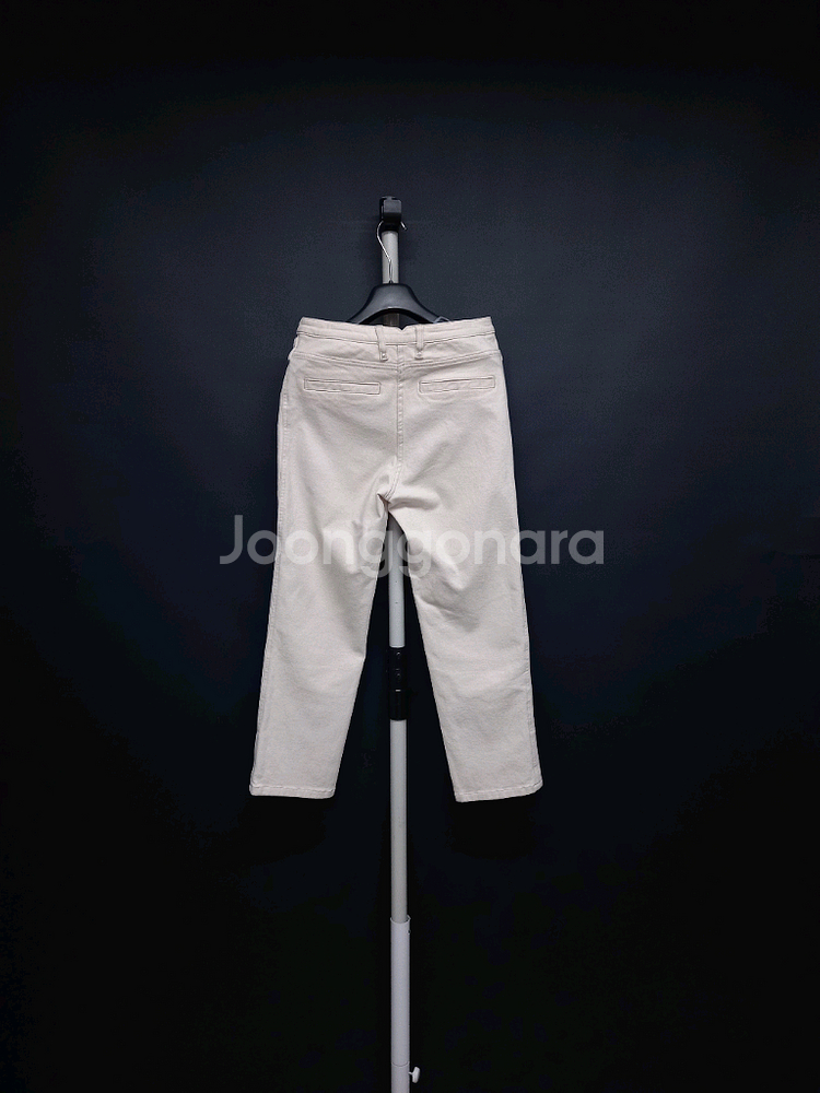 마인 춘추동 면 일자 8부 데님팬츠 33.44--1