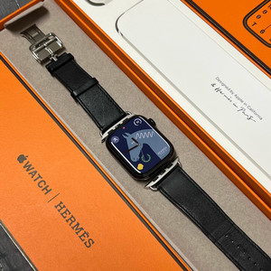 애플워치7 에르메스 45mm 블랙