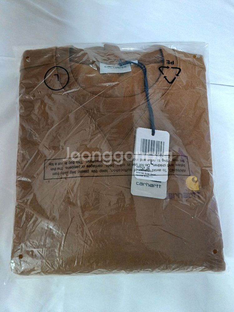 (새상품)(L)칼하트WIP 아메리칸 스크립트 스웨트셔츠--1