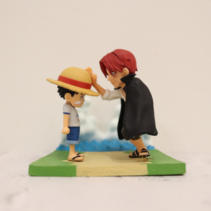 원피스 월드 콜렉터블 피규어 로그 스토리즈 루피 & 샹크스