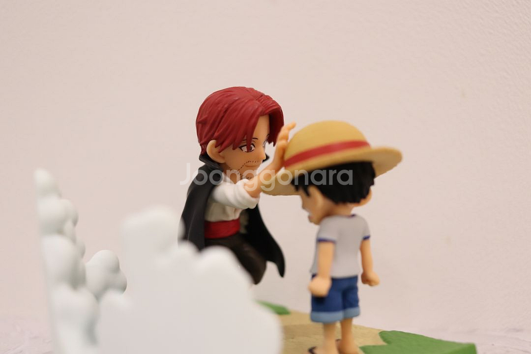 원피스 월드 콜렉터블 피규어 로그 스토리즈 루피 & 샹크스--3