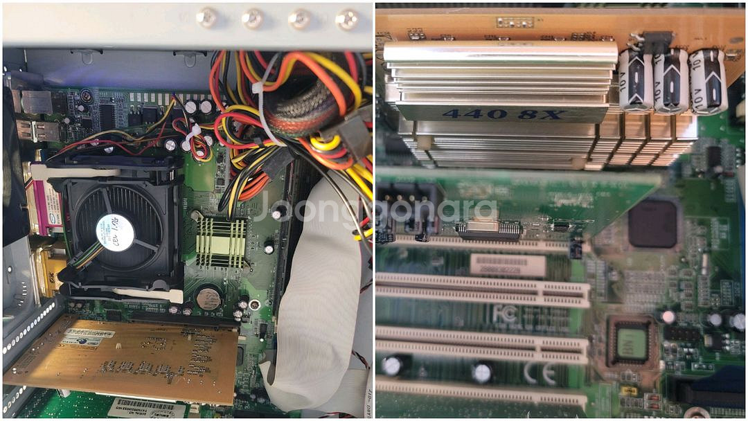 옛날 컴퓨터 셀러론 윈도우98시스템 .리얼 도스--3