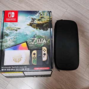 닌텐도 스위치 OLED 왕국의 눈물 젤다 에디션 판매합니다