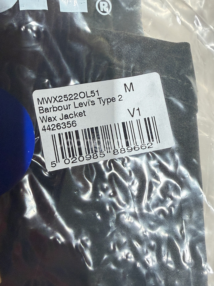 바버 리바이스 타입2 왁싱 자켓--3