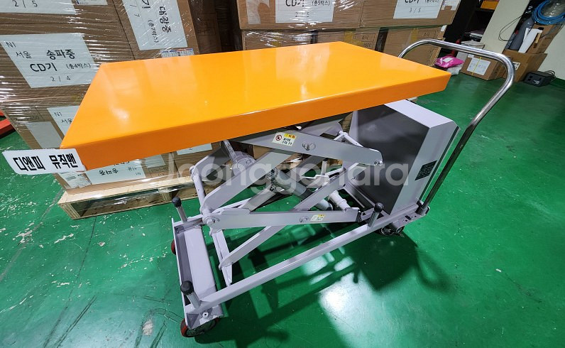 전동 이동식 TABLE LIFT KVT-2 230kg, 이동식 TABLE LIFT 150KG, 파레트자키--2