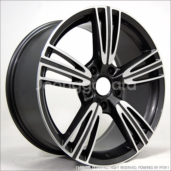 19인치 아우디 A6 A7 A8 전용 스타일 대만산 신품휠 1대분 PCD112 9.0J +35--1