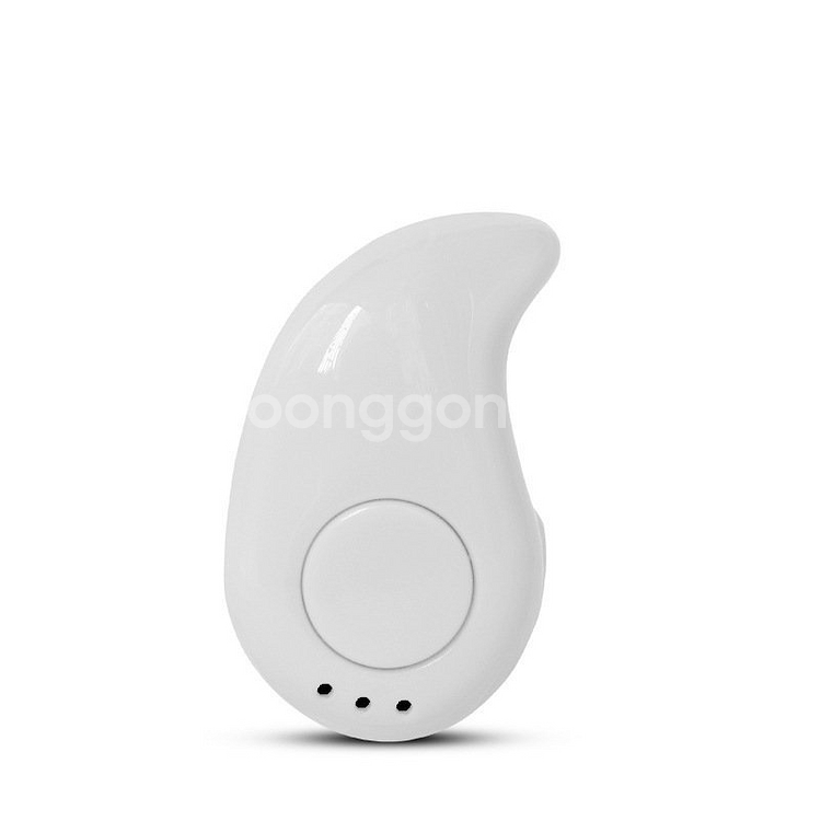 새 흰색 미니 무선 블루투스 이어폰 휴대용 스테레오--0