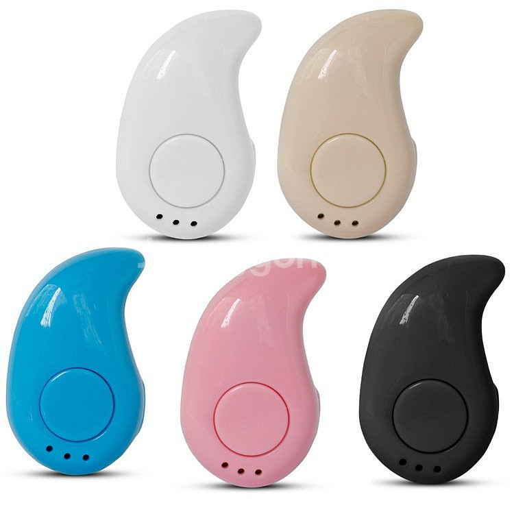 새 흰색 미니 무선 블루투스 이어폰 휴대용 스테레오--1