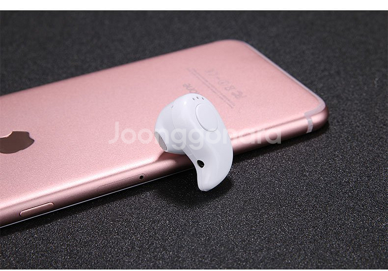 새 흰색 미니 무선 블루투스 이어폰 휴대용 스테레오--7