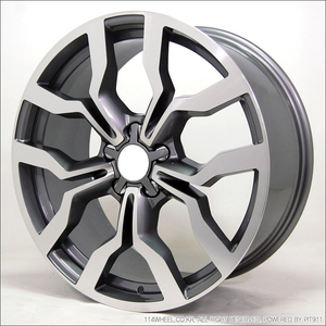 19인치 아우디 R8 st 건메탈폴리쉬 신품휠 1대분 PCD112 8.5J +32