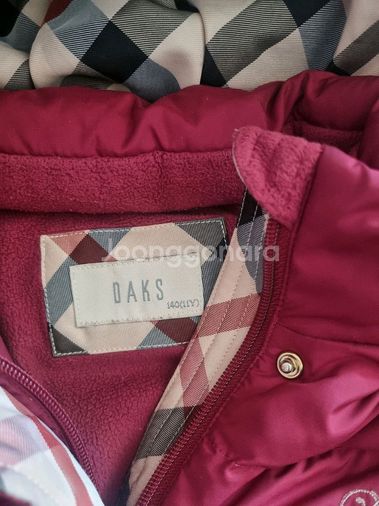 여아 패딩점퍼 140--1