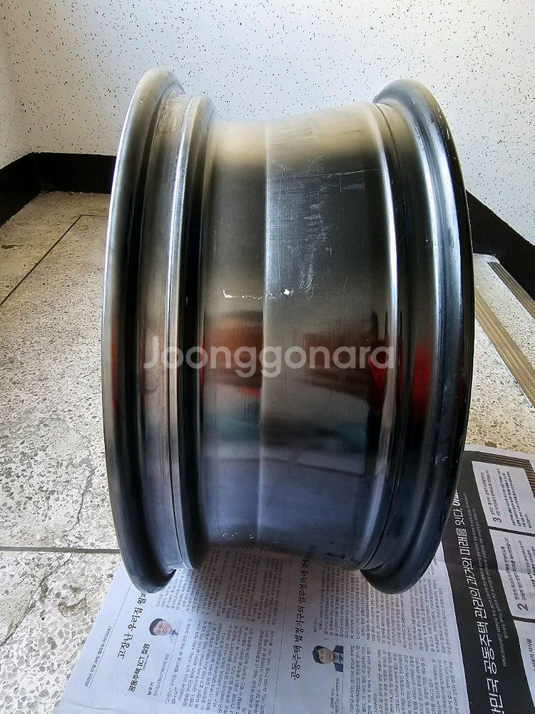 뉴에쿠스 vi/순정17인치/중고휠 1개/개인/팝니다.--5