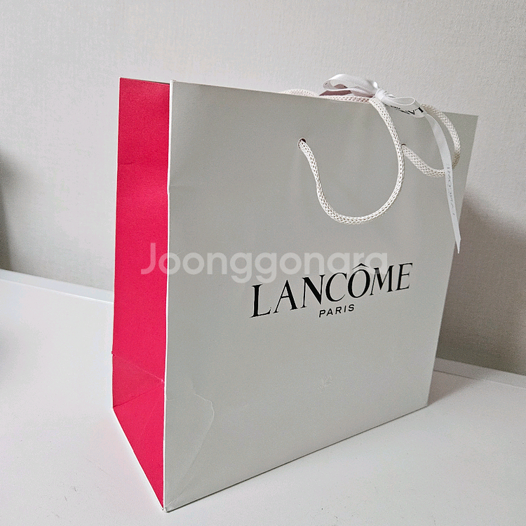 랑콤 쇼핑백+리본 Lancome--2