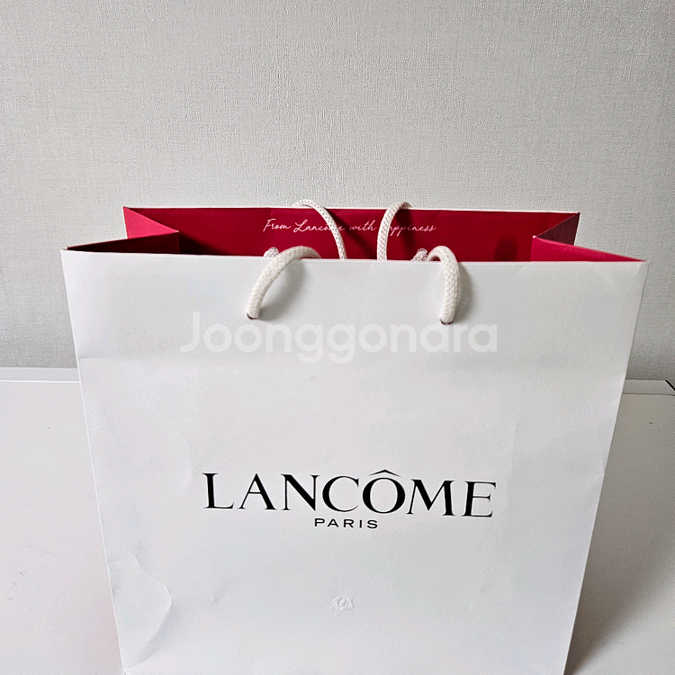 랑콤 쇼핑백+리본 Lancome--3