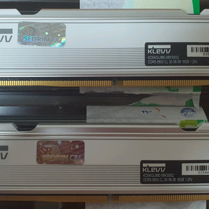 Klevv Fit V DDR5 5600 16GB 램 2개